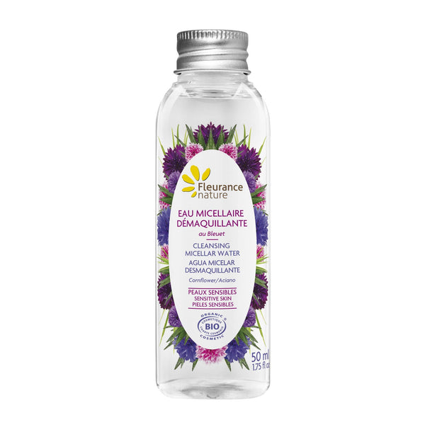 Complément alimentaire EAU MICELLAIRE DEMAQUILLANTE BLEUET FORMAT VOYAGE  naturel bio Boutique Achaiah