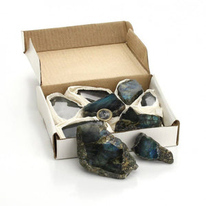 Labradorite semi-brute cristal naturel décoration spirituelle Boutique Achaiah