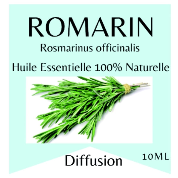 Huile essentielle Huile Essentielle De Romarin - 10 Ml – Stimulante & Purifiante bio flacon compte-goutte  10 ml Boutique Ach