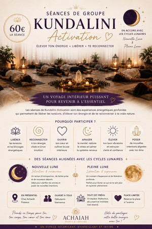 Yatra Kundalini Activation – Séance de groupe – 60 € à Puteaux