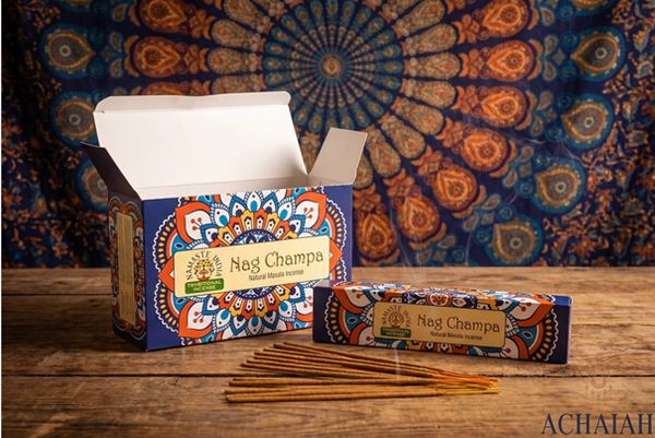 Encens Nag Champa encens purification méditation Boutique Achaiah