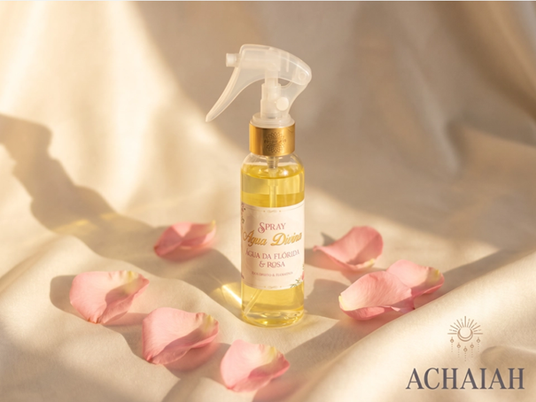 Spray Purifiant Eau de Floride Rose – 100 ml bien-être spiritualité Boutique Achaiah