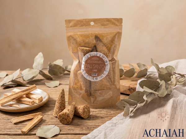 Cônes naturels de Pau Santo bien-être spiritualité Boutique Achaiah