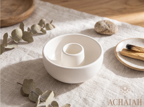 Brûleur Céramique bien-être spiritualité Boutique Achaiah