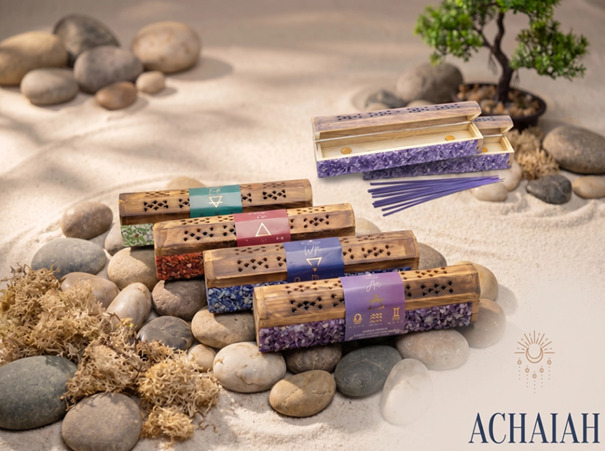Encens naturel encens purification méditation Boutique Achaiah