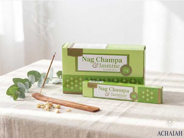 Encens jasmin encens purification méditation Boutique Achaiah