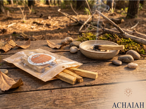 Encens Palo Santo bâtons purification méditation Boutique Achaiah