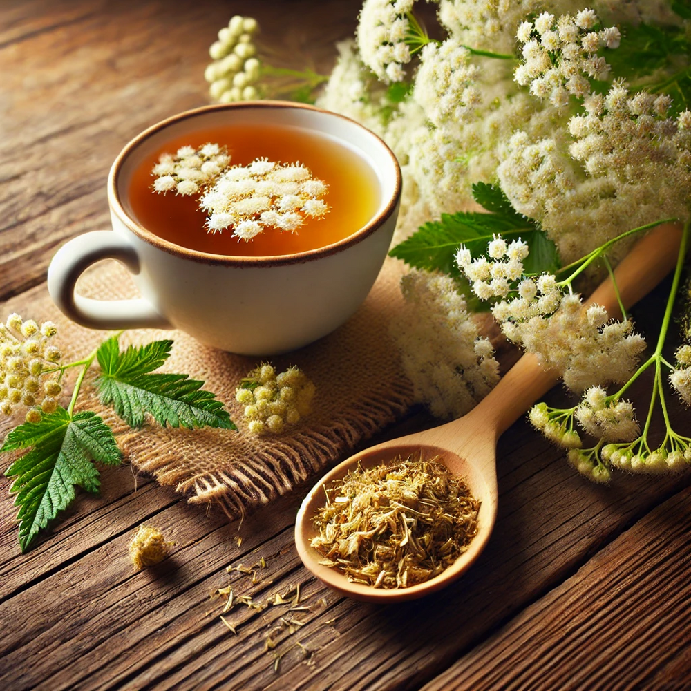 Complément plantes INFUSION REINE DES PRES BIO SOMMITE FLEURIE FRANCE phytothérapie naturel Boutique Achaiah