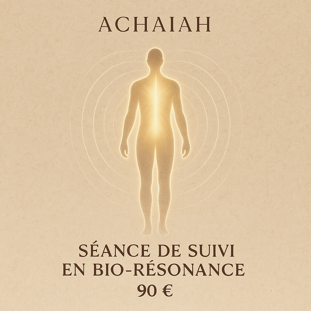 Séance de suivi en biorésonance – 90 €