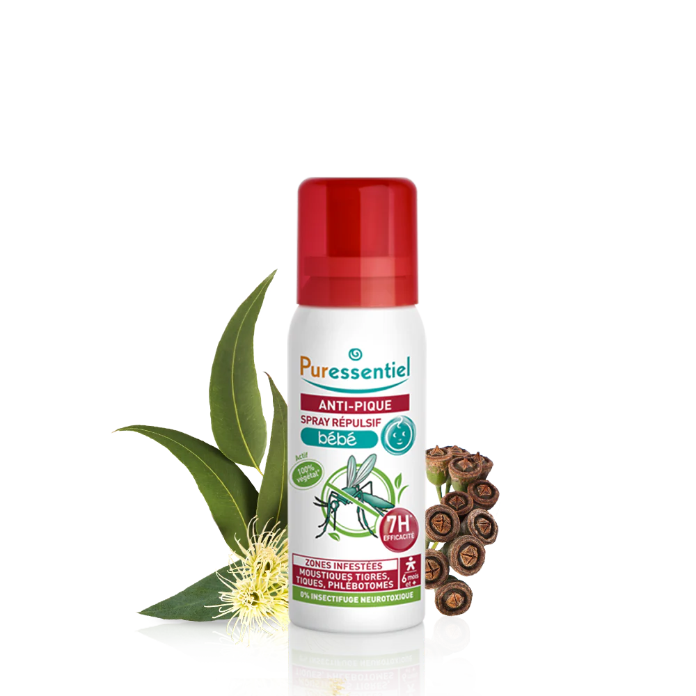 Spray Répulsif Bébé Anti-Pique 60 ml bien-être spiritualité Boutique Achaiah