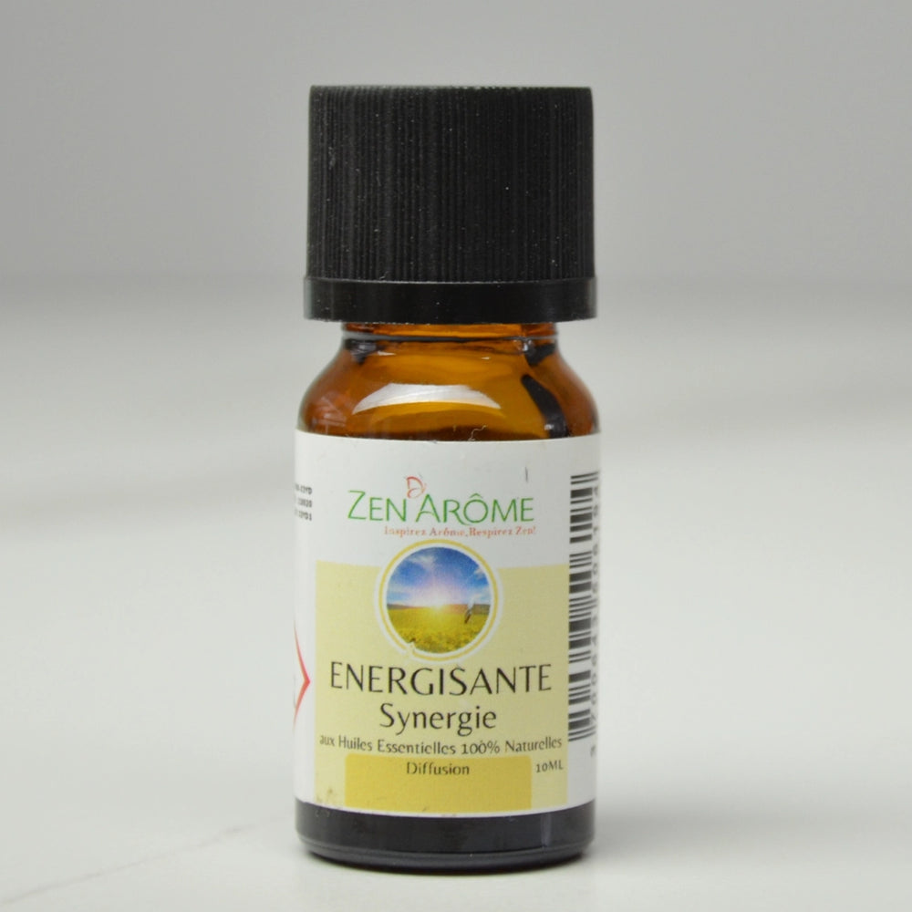 Synergie d’Huiles Essentielles Énergisante - 10 ml – Vitalité & Stimul bien-être spiritualité Boutique Achaiah