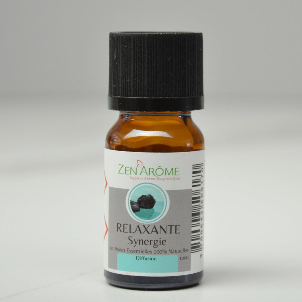 Synergie d’Huiles Essentielles Relaxante - 10 ml – Apaisement & Séréni bien-être spiritualité Boutique Achaiah
