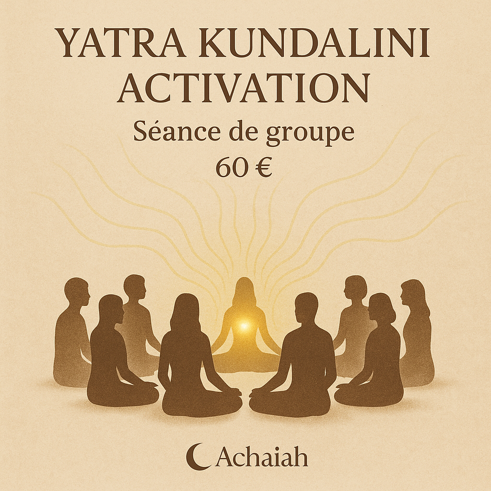 Yatra Kundalini Activation – Séance de groupe – 60 €