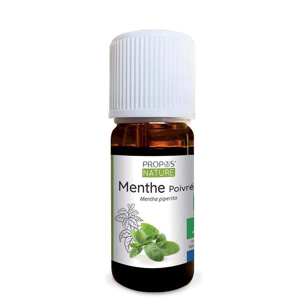 Huile Essentielle de Menthe Poivrée Bio 10ml — huile essentielle bio aromathérapie Boutique Achaiah