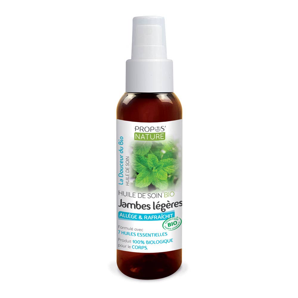 Huile essentielle Huile De Massage Jambes Legeres - Circulation - Bio - 100Ml bio flacon compte-goutte  100 ml Boutique Achai