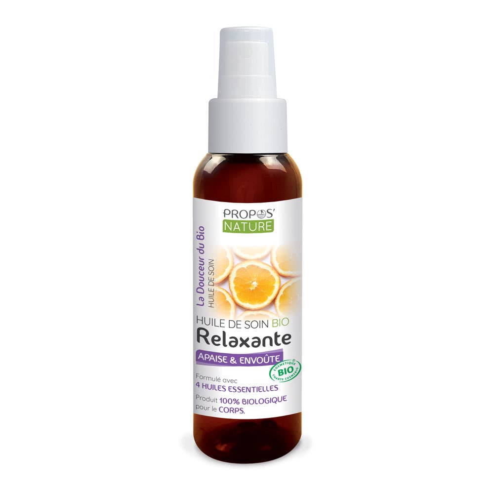 Huile essentielle Huile De Massage Relaxante Bio - 100% Naturelle - 100Ml bio flacon compte-goutte  100 ml Boutique Achaiah