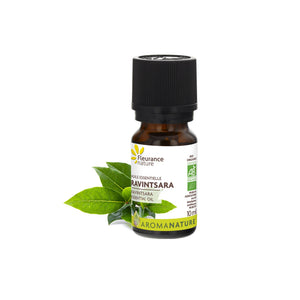 Huile essentielle Ravintsara bio flacon compte-goutte  Boutique Achaiah