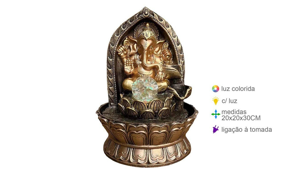 Fontaine en résine C/Light 20x20x30cm