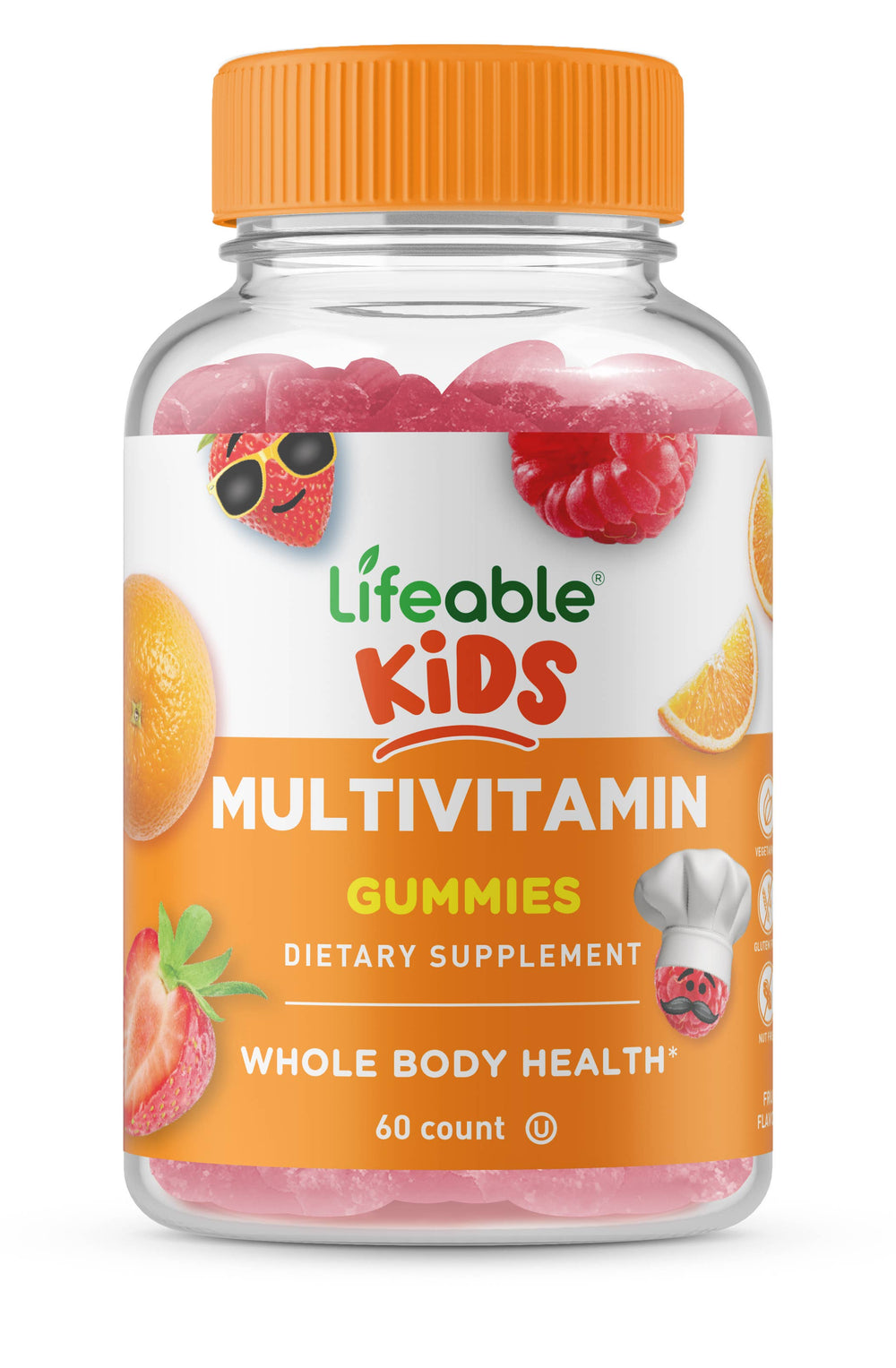 Gélatines multivitaminées Lifeable pour enfants, immunité et métabolisme