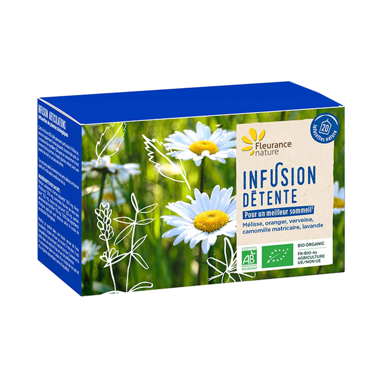 Complément plantes INFUSION DETENTE phytothérapie naturel Boutique Achaiah