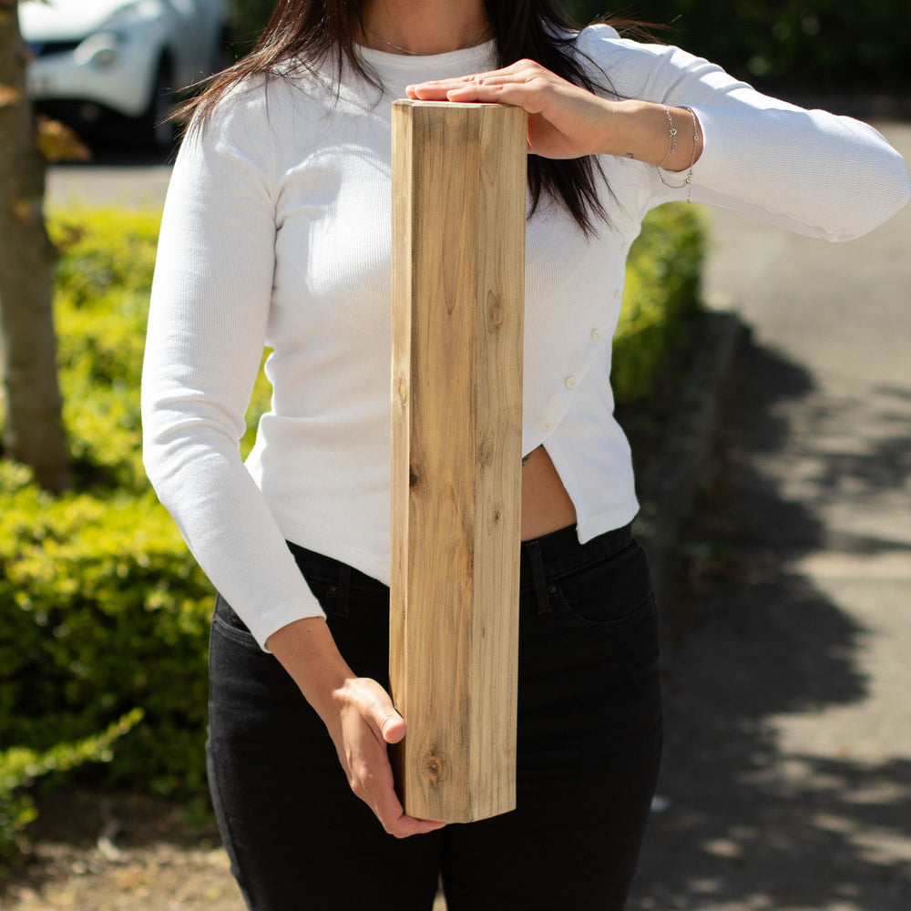 Bâton de pluie thérapeutique en bois de Manglid – 60 cm – photo principale