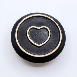 Porte Palo Santo en céramique – Mandala sable et gris