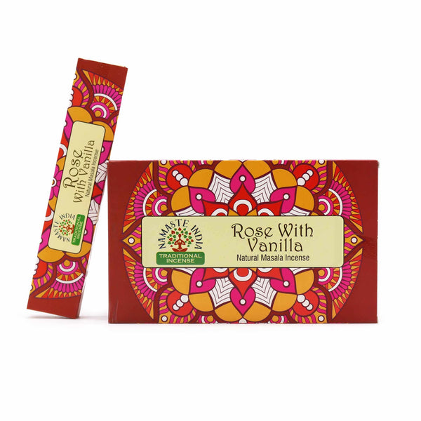 Encens Namaste Mandala Masala – Rose & Vanille