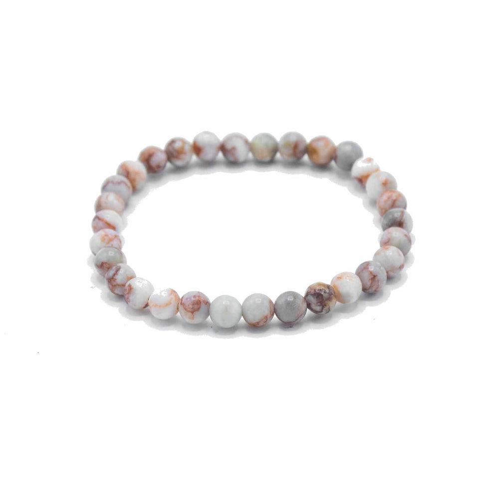 Bracelet d’intention en pierres naturelles – Pierre sang d’araignée – Liens familiaux – photo principale
