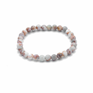 Bracelet d’intention en pierres naturelles – Pierre sang d’araignée – Liens familiaux