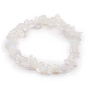 Bracelet baroque en pierres naturelles – Opalite