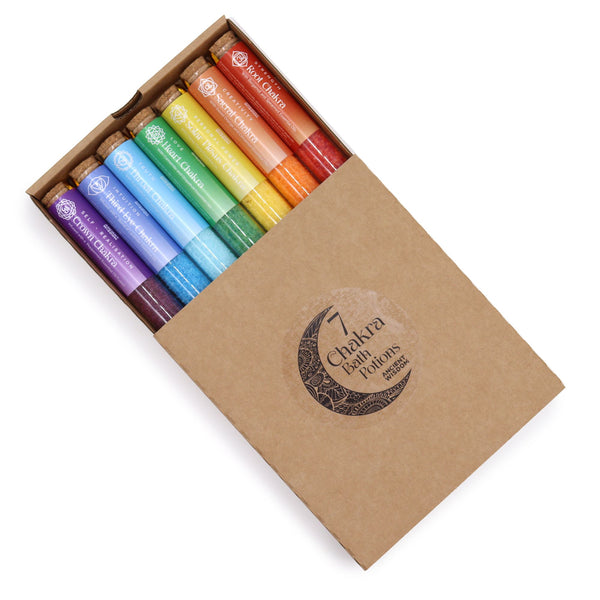 Coffret de 7 sels de bain – Chakras