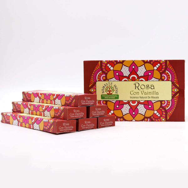 Encens Namaste Mandala Masala – Rose & Vanille