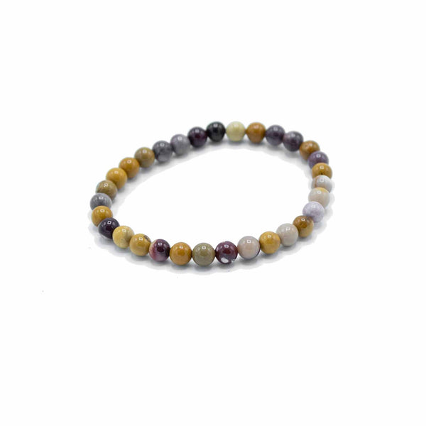 Bracelet d’intention en pierres naturelles – Mookaïte – Sagesse et discernement