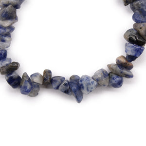 Bracelet baroque en pierres naturelles – Sodalite
