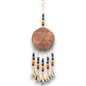 Carillon indien Arbre de Vie et 7 chakras – 5 clochettes