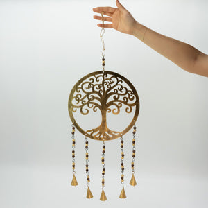 Indian Chimes - Lrg Tree of Life Bell Chimes - 25cm