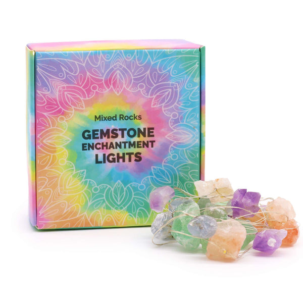 Guirlande Lumineuse de Pierres Précieuses – Pierres Mixtes – ACHAIAH