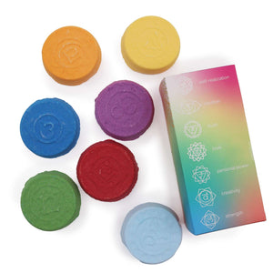 Coffret de galets de bain – Harmonie des chakras