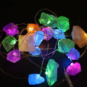 Guirlande Lumineuse de Pierres Précieuses – Pierres Mixtes – ACHAIAH (visuel 3)