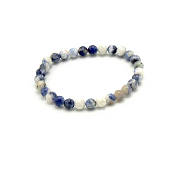 Bracelet d’intention en pierres naturelles – Sodalite – Vérité et expression