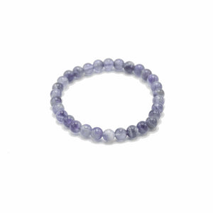 Bracelet d’intention en pierres naturelles – Améthyste – Calme et intuition