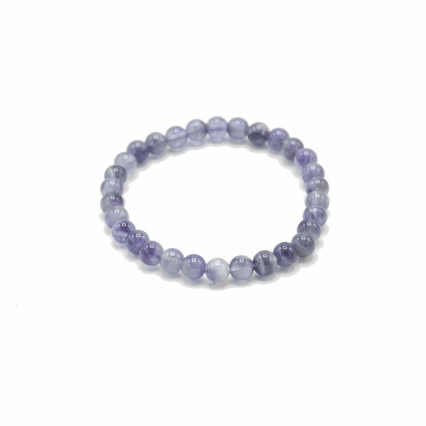 Bracelet d’intention en pierres naturelles – Améthyste – Calme et intuition