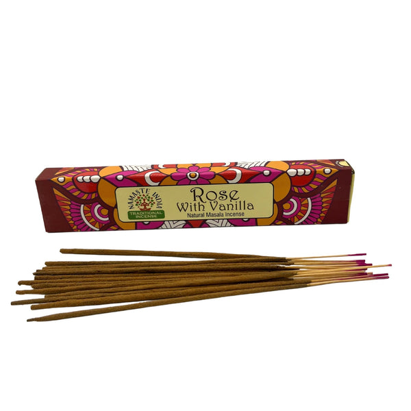Encens Namaste Mandala Masala – Rose & Vanille