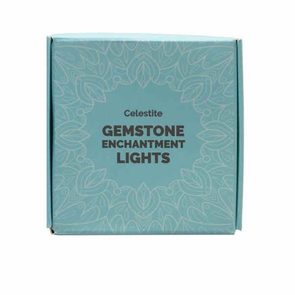 guirlande de pierre célestite