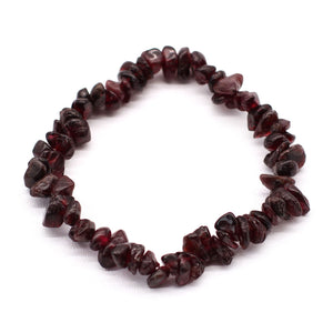 Bracelet baroque en pierres naturelles – Grenat