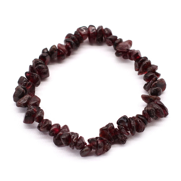 Bracelet baroque en pierres naturelles – Grenat