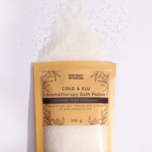 Potion de bain aromatique – Fraîcheur végétale – 350 g