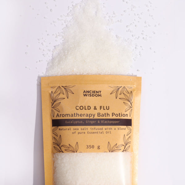 Potion de bain aromatique – Fraîcheur végétale – 350 g