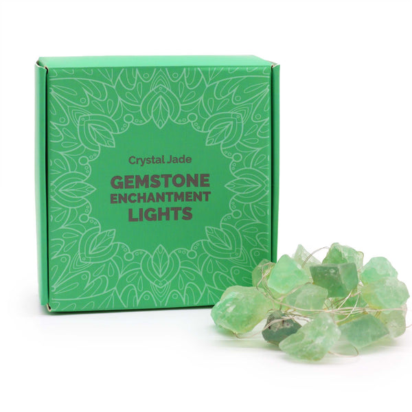 Guirlande Lumineuse de Pierres Précieuses – Jade de Cristal – ACHAIAH