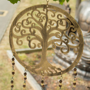 Indian Chimes - Lrg Tree of Life Bell Chimes - 25cm